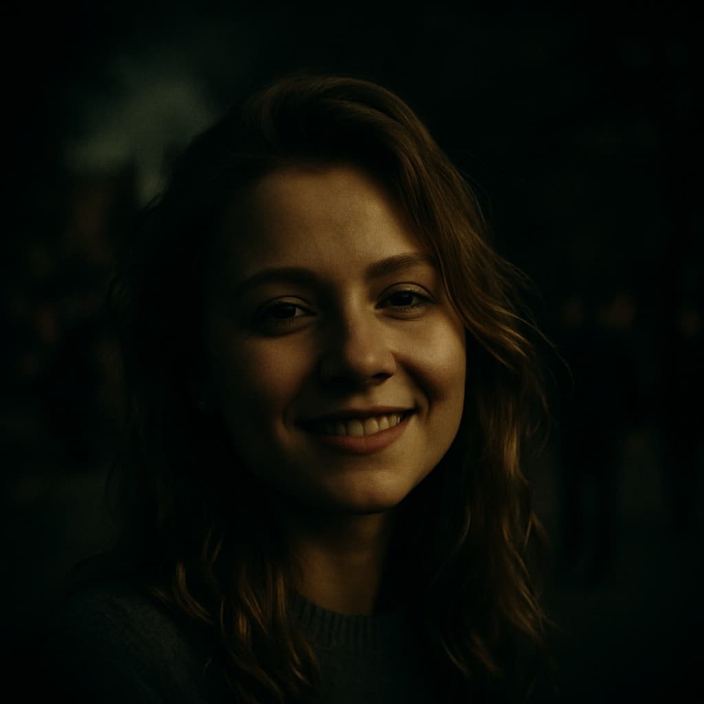 Cinematic AI photo prompt example